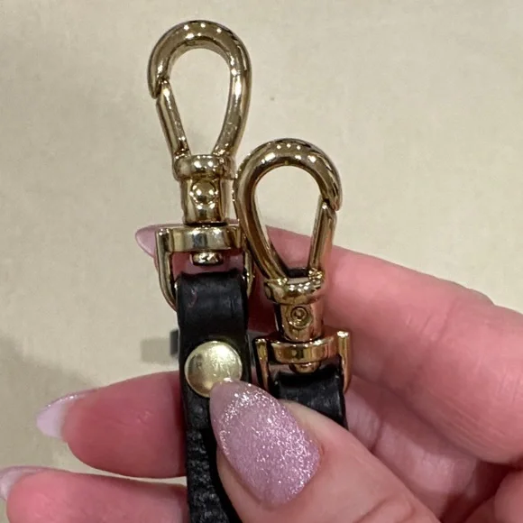 Bandolier Black and Gold Phone Case Strap - Picture 2 of 4